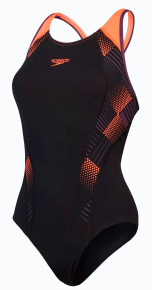 Speedo Placement Laneback Black/Siren Red/Plum Dandy Speedo Placement Laneback Black/Siren Red/Plum Dandy