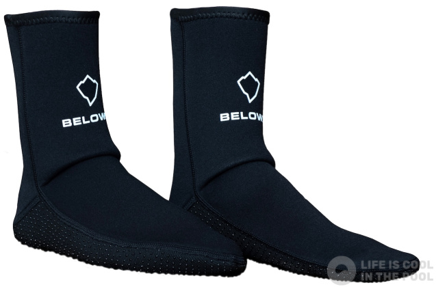 Chaussettes en néoprène Below5 Neoprene Socks Black