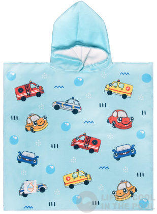 Poncho pour enfants Aquakiddo Poncho Cars
