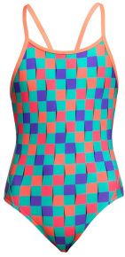 Funkita Flip Flop Diamond Back One Piece Girls