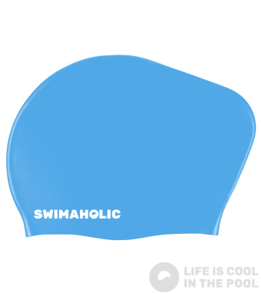 Bonnets de bain cheveux longs Swimaholic Long Hair Cap Junior