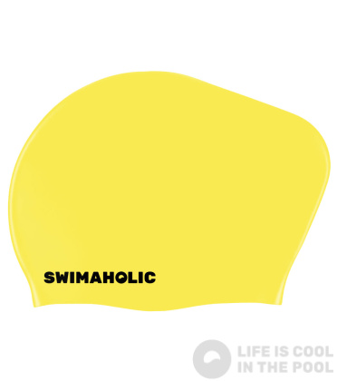 Bonnets de bain cheveux longs Swimaholic Long Hair Cap Junior