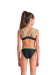 Arena Two Pieces Solid Girls Black/Soft Green/Water