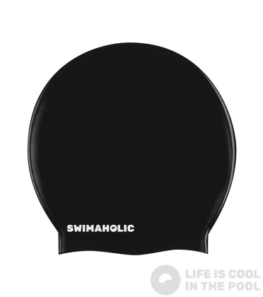 Bonnet de bain cheveux longs Swimaholic Extra Big Cap