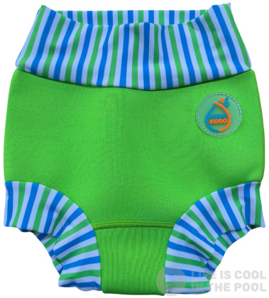 Maillots de bain pour enfants AquaKiddo Swim Nappy Neon Green