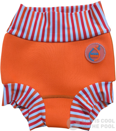 Maillots de bain pour enfants  AquaKiddo Swim Nappy Neon Orange 