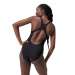Speedo Solid Highneck One Piece Anthracite