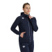 Sweatshirt pour femmes Arena Women Team Hooded Jacket Panel Navy