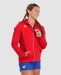 Sweatshirt pour femmes Arena Women Team Hooded Jacket Panel Red