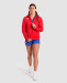 Sweatshirt pour femmes Arena Women Team Hooded Jacket Panel Red
