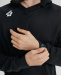 Sweats à capuche Arena Team Unisex Hooded Sweat Panel Black