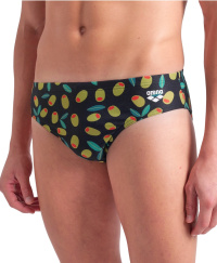 Arena Performance Funny Prints OlivesSwim Briefs