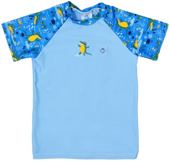 Splash About Short Sleeve Rash Top Crocodile Swamp