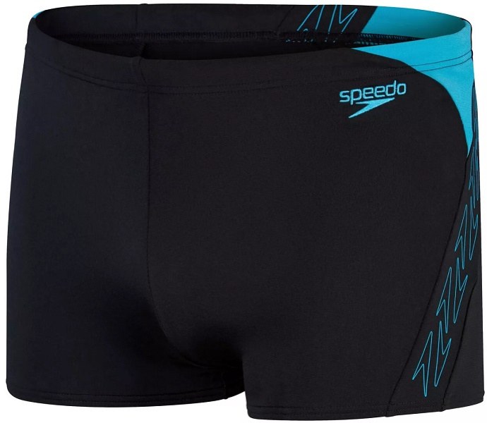 Maillots de bain homme Speedo Hyper Boom Splice Aquashort Black/Bolt
